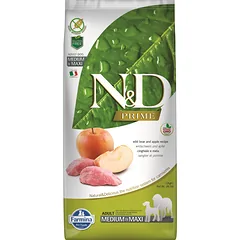 FARMINA N&D Boar & Apple Adult Medium & Maxi 2,5 kg  Šernas ir obuolys