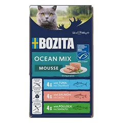 Bozita Mousse 12 x 85 g, drėgnas maistas katėms — 3 nuotrauka