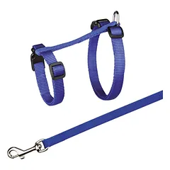TRIXIE Kačių petnešos su pavadėliu, XXL, 34-57 cm-13 mm, 1.20 m (pak.4) — 4 nuotrauka