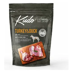 Kudo Senior Light su kalakutiena ir antiena, sausas maistas šunims 3 kg