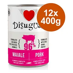 Disugual Adult drėgnas maistas šunims, ekonominė pakuotė 12 x 400 g