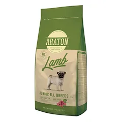 Araton Junior Lamb sausas maistas jauniems šunims su ėriena 15kg