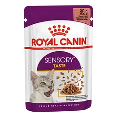 Sensory Taste drėgnas pašaras katėms Royal Canin (gabalėliai padaže)