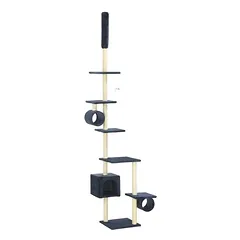 Prolenta Premium draskyklė katėms Mora, 70 x 58 x 260 cm, smėlio spalvos, poliesteris: 100 % — 2 nuotrauka