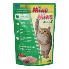 „Miau Miau Cat “ kalakutiena, kišenė 100 g