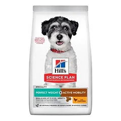 Hill's Science Plan Perfect Weight & Active Mobility Adult Small & Mini mit Huhn