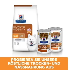 Hill's Prescription Diet k/d + Mobility su vištiena, sausas maistas katėms — 4 nuotrauka