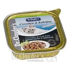 Dr. Clauder's Best Choice Cat lėkštelės drėgnas maistas katėms 32 x 100 g — 3 nuotrauka