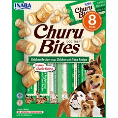 INABA Churu Bites šunims su vištiena ir tunu 8x12g