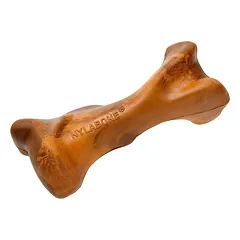 Nylabone Strong Rubber - guminis kaulas šunims, jautienos skonio tamsiame padaže, Bone / S — 2 nuotrauka
