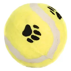 Beeztees Hundespielzeug Tennisball gelb photo