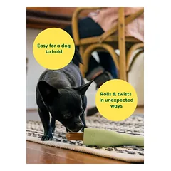 Earth Rated Chew Toy natūralios gumos žaislas šunims, dydis L — 5 nuotrauka