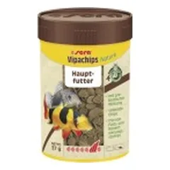Sera pašaras žuvims Vipachips Nature, 100 ml, 37 g