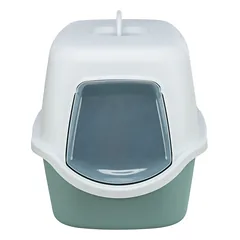 Trixie Vico Cat Litter Tray With Hood uždaromas kačių tualetas su durelėmis ir kastuvėliu, be filtro, 40x40x56 cm — 2 nuotrauka
