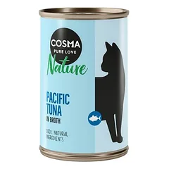 Cosma Nature drėgnas maistas katėms 6 x 140 g — 4 nuotrauka