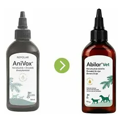 Repolar Pharmaceuticals Abilar Vet ausų plovimo priemonė šunims ir katėms 100 ml — 2 nuotrauka