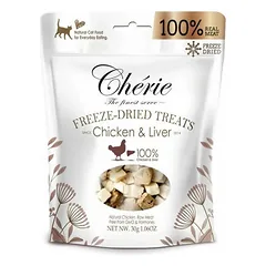 Cherie Cat Freeze-Dried Treats Chicken and Liver 30 g