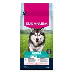 Eukanuba Dog Salmon Barley L/XL breed 12 kg, su lašiša ir miežiais