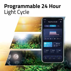 Fluval Plant Pro LED w/BT Mesh 120, 90W 88-124 cm — 4 nuotrauka