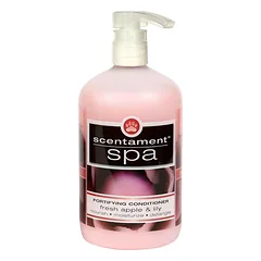 Best Shot Spa Caressing Apple Lily Fortifying Conditioner - strengthening coat conditioner with the scent of apple and lily, featuring grape seed oil.