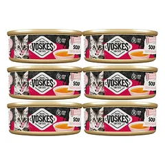 VOSKES Soup with Salmon 6x50 g lašišos sriuba katėms