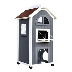 PawHut Katzenhaus