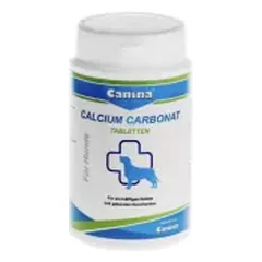 CANINA Calcium Carbonat tabletės šunims