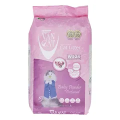 VAN CAT Super Premium kraikas katėms, Kūdikių pudros kvapo 15kg