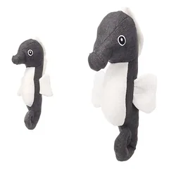Flamingo Hundespielzeug Flipper Seepferdchen grau