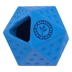 Kiwi Walker Let's Play Icosaball - geometrinis skanėstų žaislas mažiems šunims, Pomarańczowy / Mini — 4 nuotrauka