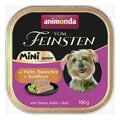 ANIMONDA Vom Feinsten mini senior vištiena/triušiena  100 g
