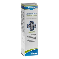 CANINA Ear Drops Canina Microsilver 50ml parduotuvėje ramiosblusos.lt