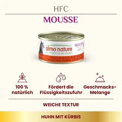 Almo Nature HFC Cat Mousse 6 x 70 g drėgnas maistas katėms — 2 nuotrauka