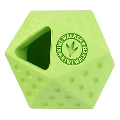 Kiwi Walker Let's Play Icosaball - geometrinis skanėstų žaislas mažiems šunims, Pomarańczowy / Mini — 5 nuotrauka