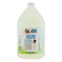 Nature's Specialties Silk - N - Finish Spray - daugiafunkcinis purškiklis šunų ir kačių kailiui, apsaugo nuo sniego gniūžčių susidarymo, 473ml — 3 nuotrauka