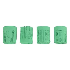 Flamingo Compostable Cardun Green kompostuojami maišeliai šunų išmatoms, 4×25 vnt. — 2 nuotrauka