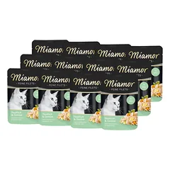 Miamor Feine Filets - drėgnas kačių maistas tunų filė su daržovėmis 12x100g