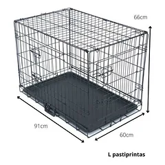 Metalinis narvas (pastiprintas) L 91x60x66cm