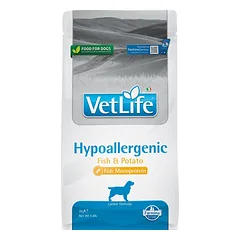 FARMINA VET LIFE – DOG Dry HYPOALLERGENIC Fish&Potato 2 kg