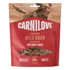 Carnilove Crunchy skanėstai su šerniena ir erškėtuogėmis šunims