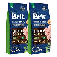 BRIT Premium By Nature Adult Extra Large XL 30 kg (2 x 15 kg)