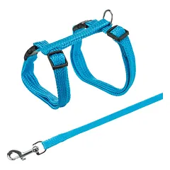 Trixie Harness With Lead krūtinės diržas su pavadėliu katėms, reguliuojamas, 22-42 cm / 10 mm, pavadėlis 1.25 m — 5 nuotrauka