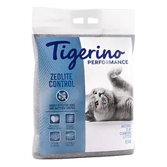 Tigerino Performance Zeolite Control Katzenstreu – Babypuderduft 