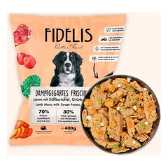 FIDELIS Lamm mit Süßkartoffel, Grünkohl und Apfel (400g) gefroren