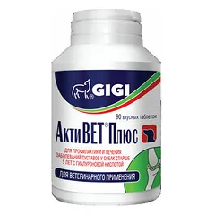 GIGI For Senior Joints & Bones (su hialurono rūgštimi) tabl. N90 šunims — 2 nuotrauka