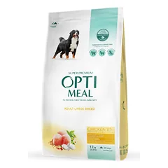 OPTIMEAL™ Visavertis pašaras didelių veislių suaugusiems šunims su vištiena, 12 kg