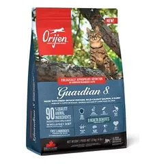 Orijen Guardian 8, sausas maistas katėms 1,8 kg parduotuvėje alphazoo.lt