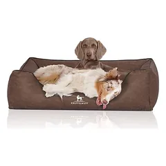 Knuffelwuff Hundebett Scottsdale aus Kunstleder