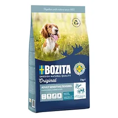 Bozita Original Sensitive Digestion su ėriena ir ryžiais – be kviečių, sausas maistas šunims, 3 - 4,9 kg — 2 nuotrauka
