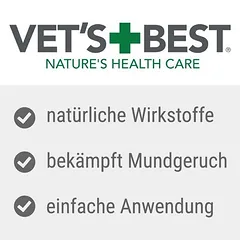 Vet's Best® Dental burnos kvapo gaiviklis, 500 ml — 3 nuotrauka
